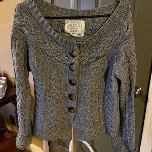 Old Navy Grey Cardigan size large